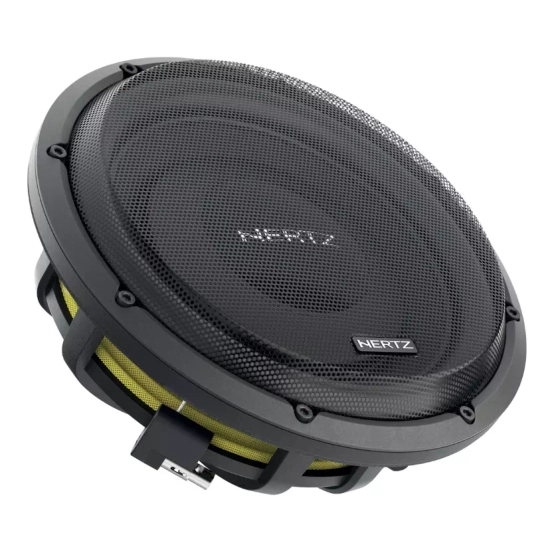 Hertz MPS 250 S2 – 10-calowy płytki subwoofer klasy premium 2 Ω